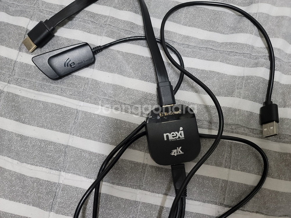 넥시 미러스크린 4K 무선 HDMI 동글 (NX-MHL912-4K, 미러링)--0