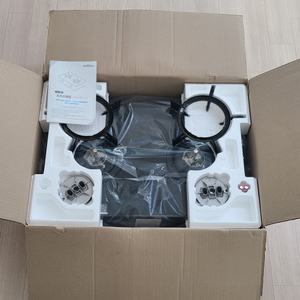 하츠 바우형 프리스탠딩 자동불꽃조절 가스레인지 2구