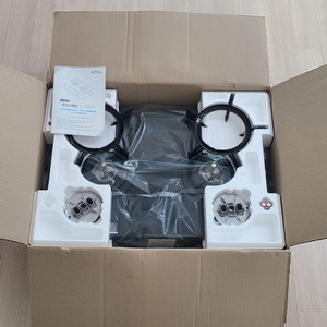 하츠 바우형 프리스탠딩 자동불꽃조절 가스레인지 2구