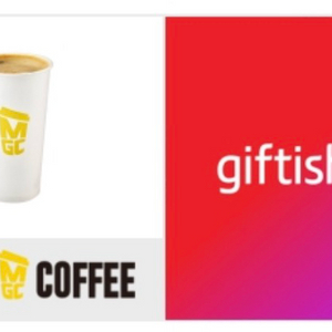 메가커피 핫 아메리카노 기프티콘