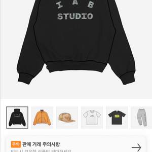 IAB 스튜디오 카모로고 후드티 [xl]