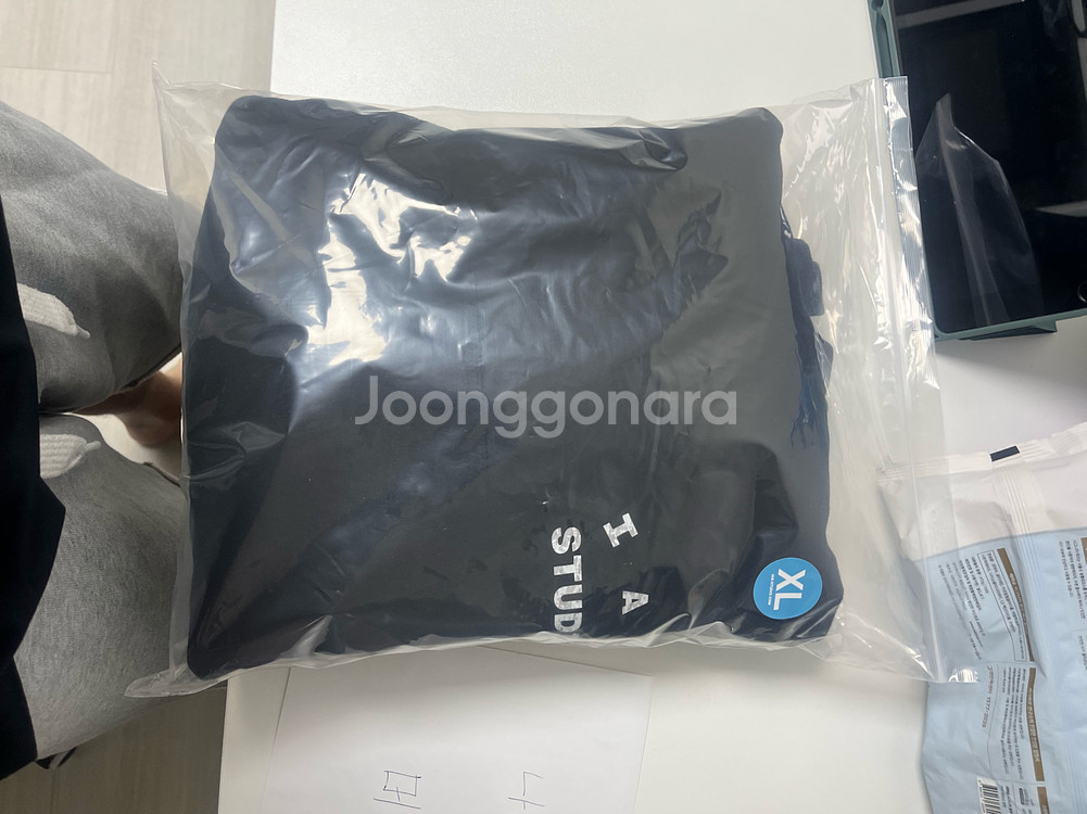 IAB 스튜디오 카모로고 후드티 [xl]--1