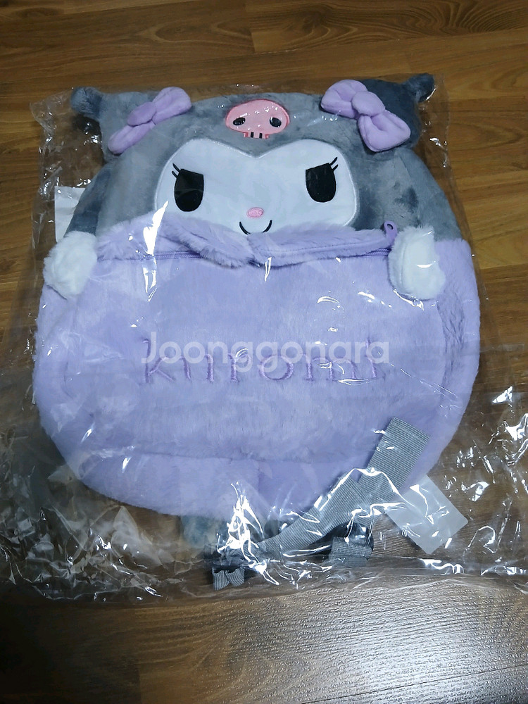 새상품) 산리오 캐릭터 쿠로미 인형 가방--2