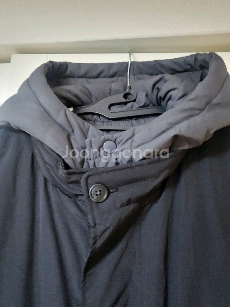 NOWANDTOMORROW 후드 롱패딩 M/리버시블 양면/새상품 남녀공용--6