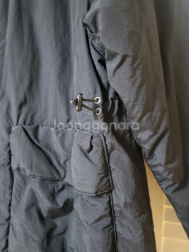 NOWANDTOMORROW 후드 롱패딩 M/리버시블 양면/새상품 남녀공용--7