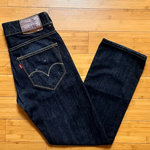 리바이스 523 블랙진 데님팬츠 W30 L33