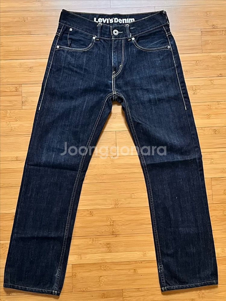 리바이스 523 블랙진 데님팬츠 W30 L33--1