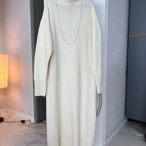 saturday 반목 니트 원피스