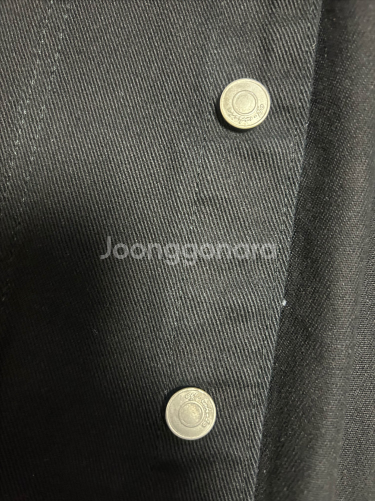 정품오프화이트 데님 자켓 xl 105-110--3