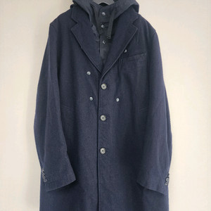 [XL]엔지니어드가먼츠 울 체스터코트 후드내피 포함