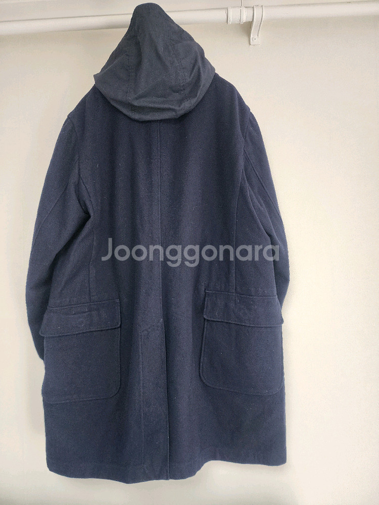 [XL]엔지니어드가먼츠 울 체스터코트 후드내피 포함--1