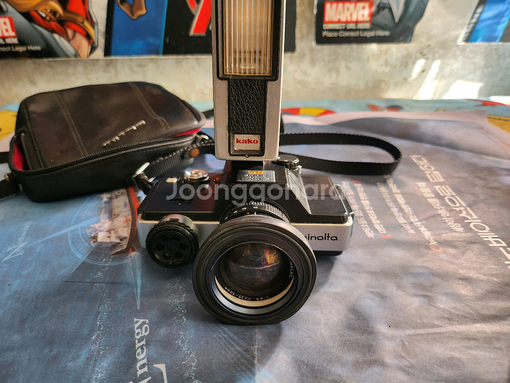 부품용 1976년 미놀타 110 줌 SLR 필름카메라--1