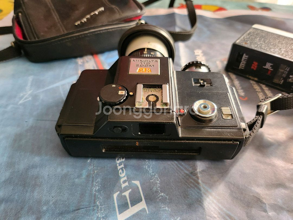 부품용 1976년 미놀타 110 줌 SLR 필름카메라--4