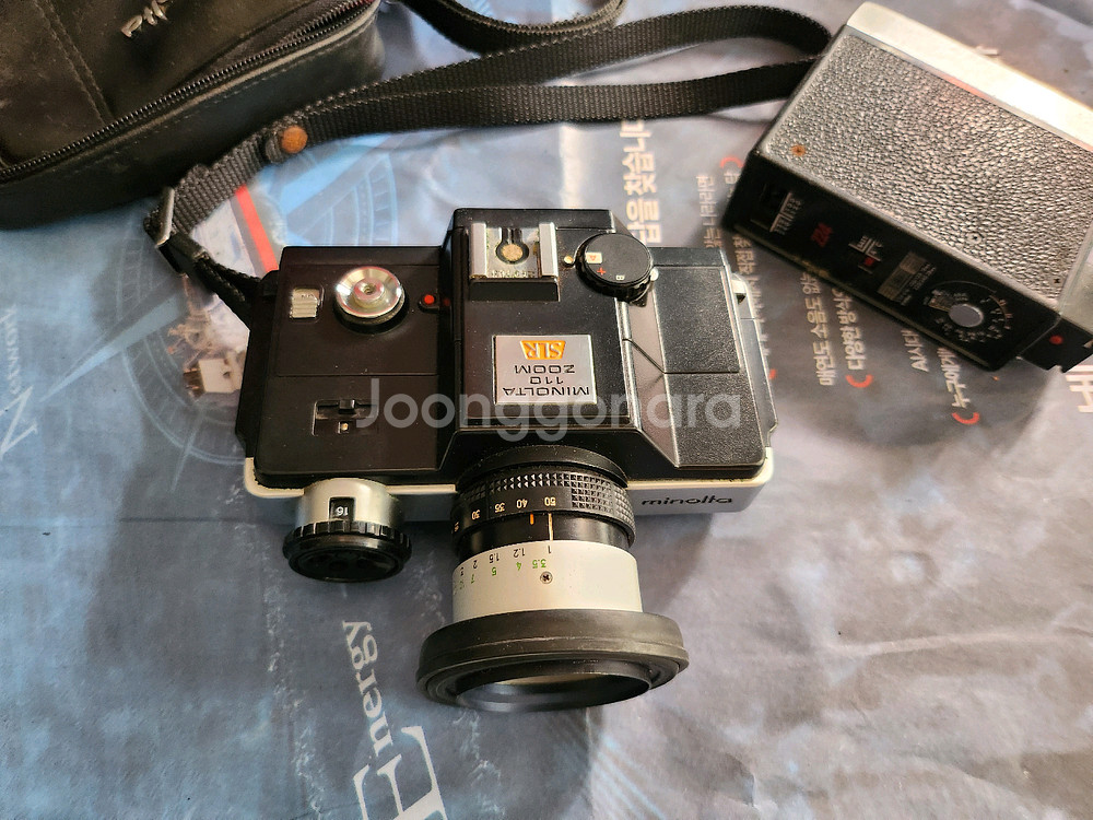 부품용 1976년 미놀타 110 줌 SLR 필름카메라--3
