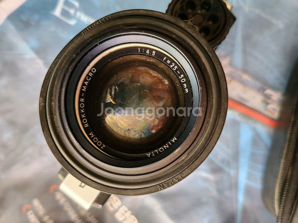 부품용 1976년 미놀타 110 줌 SLR 필름카메라--8