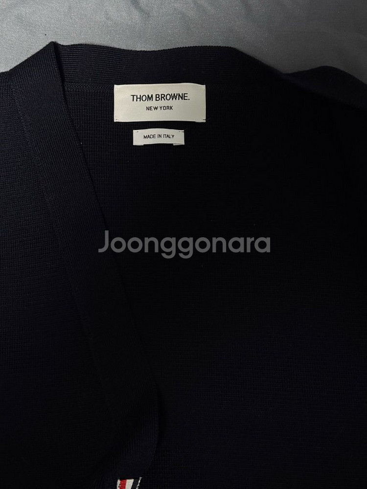 [백회점판] 톰브라운 밀라노스티치 가디건 사이즈3--5