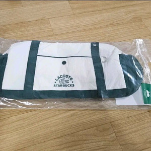 미개봉]스타벅스 e-프리퀀시 라코스테 멀티플백 그린