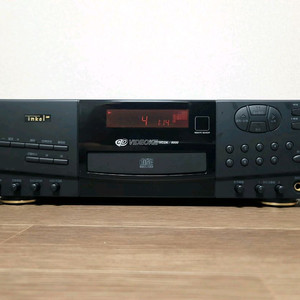 인켈 CD 플레이어,픽업 교체,리모컨 포함,노래방 기능