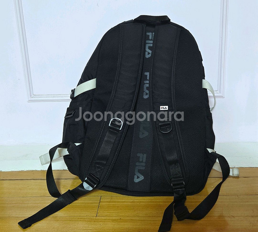 휠라 남여공용 링크 백팩 블랙--1