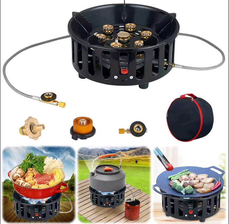 캠핑 버너 일반형 대형 7구 가스 버너 (새상품)--8