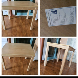 원목까미노식탁겸다용도테이블+회전의자는덤 저렴하게 3만원