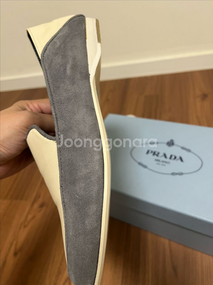 한섬 래트 여성 스웨이드 단화--5