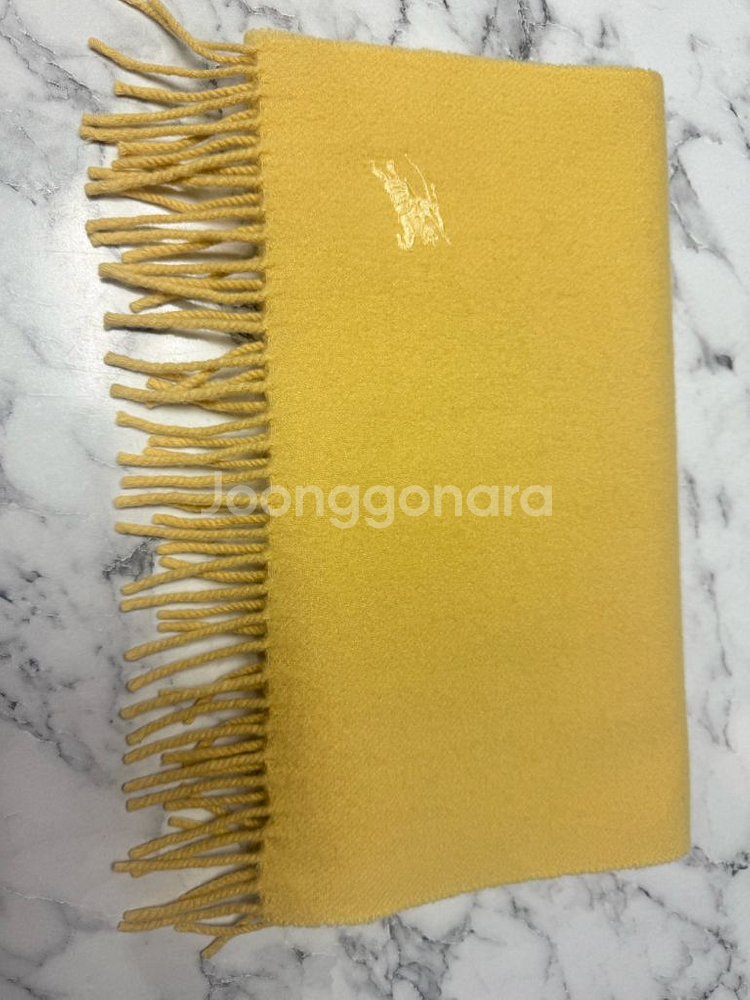 정품 버버리 캐시미어100% 머플러 목도리--9