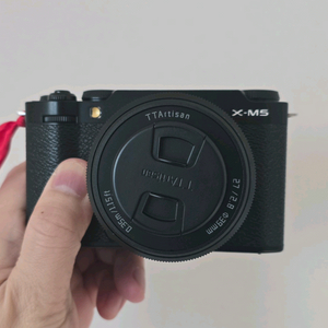 후지필름 X-M5 블랙 바디