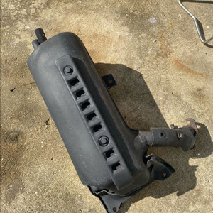 혼다퓨전250 순정머플러