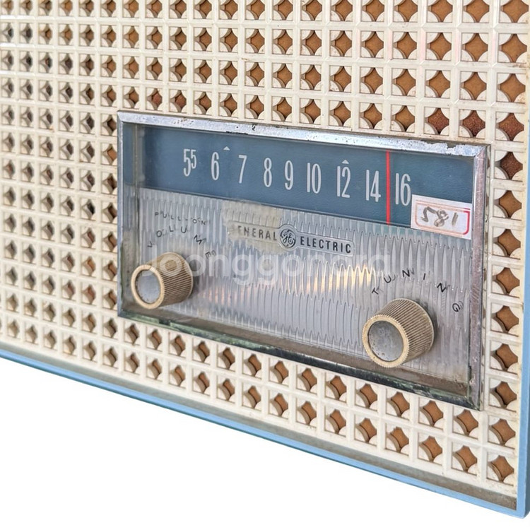General Electric Musaphonic 진공관 라디오 110v--0