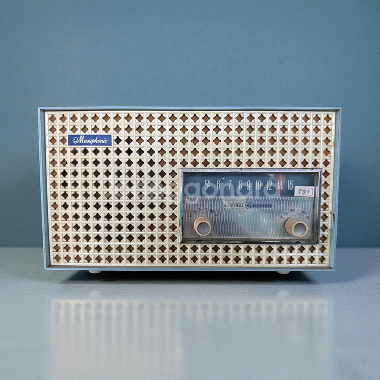 General Electric Musaphonic 진공관 라디오 110v--1