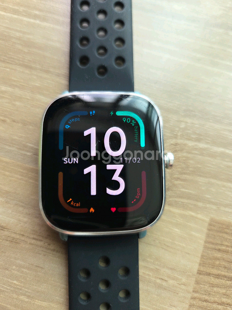 Amazfit GTS 2 Mini 스마트워치 그린 팝니다--0