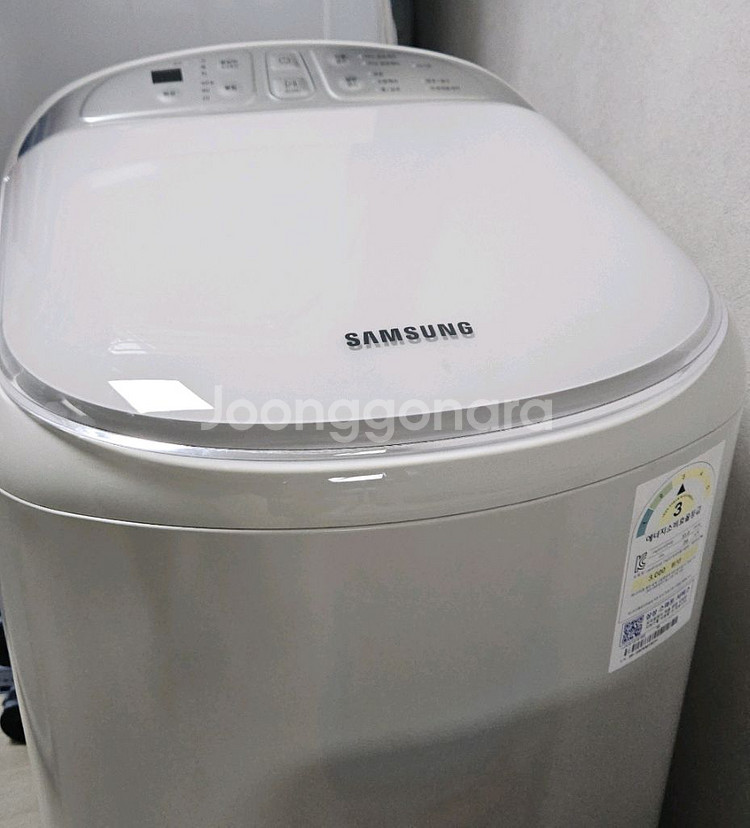삼성 아기사랑 세탁기--2