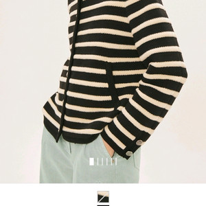 타임 디테쳐블 후드 점퍼 랑방 마인 더캐시미어