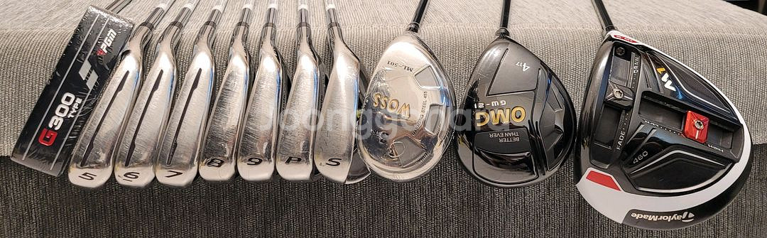 + 테일러메이드 + 남성용 골프채 풀세트--3