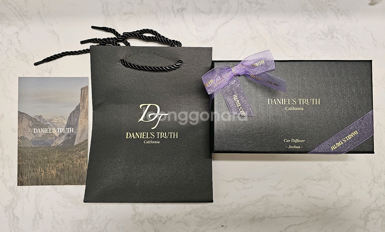 <새상품> 다니엘 트루스 차량용 디퓨저 방향제 (밤쉘향 2개)--1