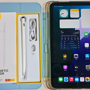 아이패드10세대 블루+베이스어스 펜슬