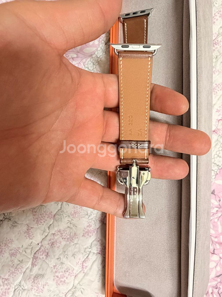 애플워치 에르메스 포브바레니아 디버클 44/45/46 스트랩--4