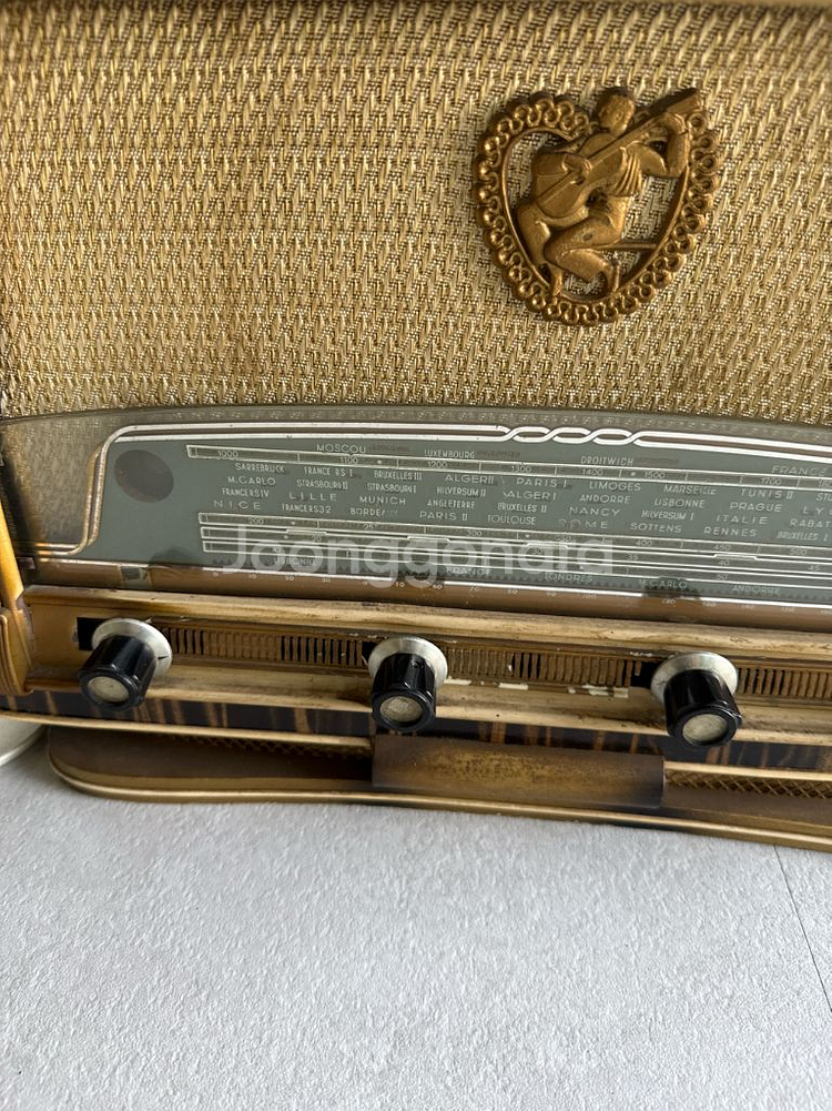 빈티지 진공관 라디오 (프랑스 )--2