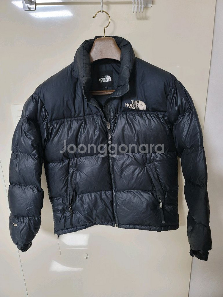 노스페이스 700 블랙 눕시 패딩 95사이즈 100정 상태굿--0