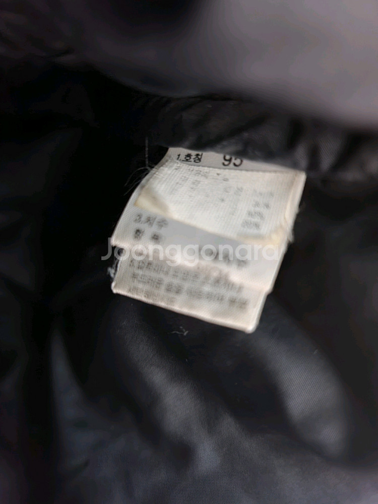 노스페이스 700 블랙 눕시 패딩 95사이즈 100정 상태굿--5