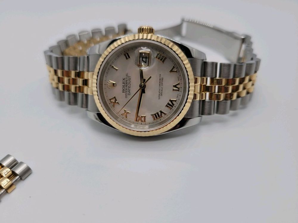 롤렉스 116233 데이저스트 콤비 자개로마판--1