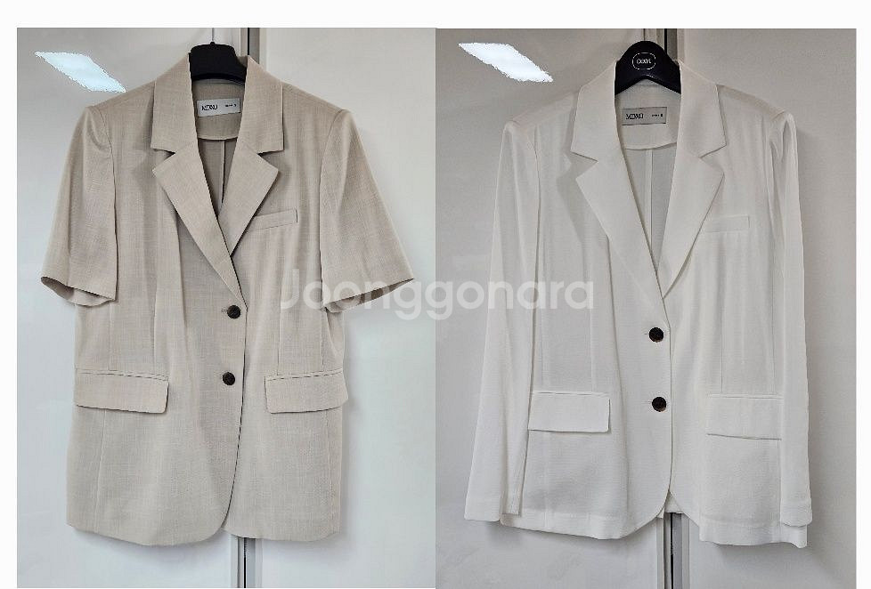 미쏘 자켓 2개 s사이즈--0