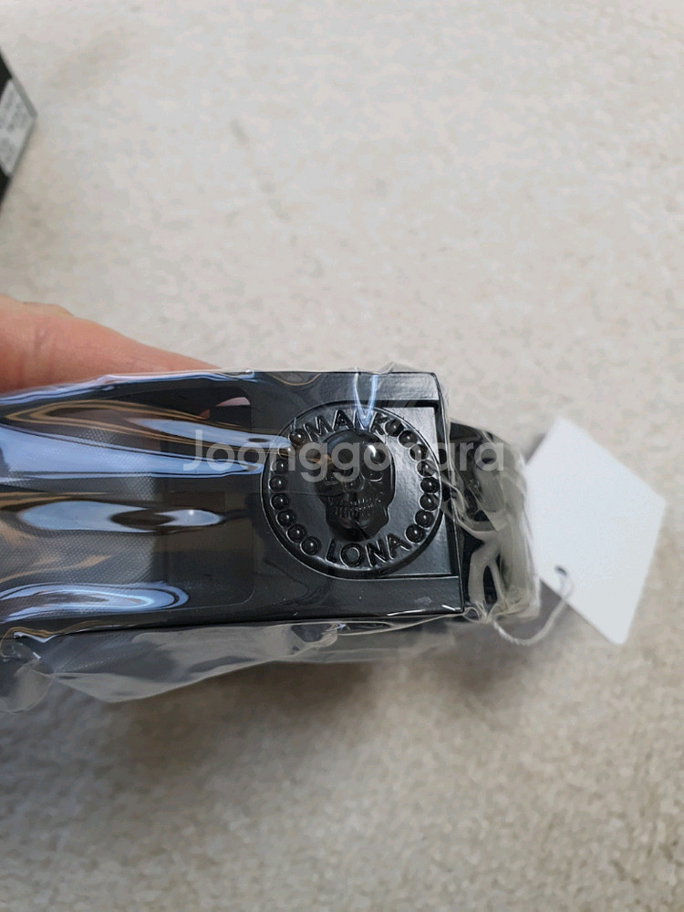 국내당일발송 마크앤로나 남성 골프 벨트 소가죽--1