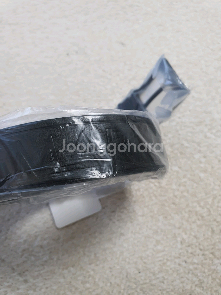 국내당일발송 마크앤로나 남성 골프 벨트 소가죽--3