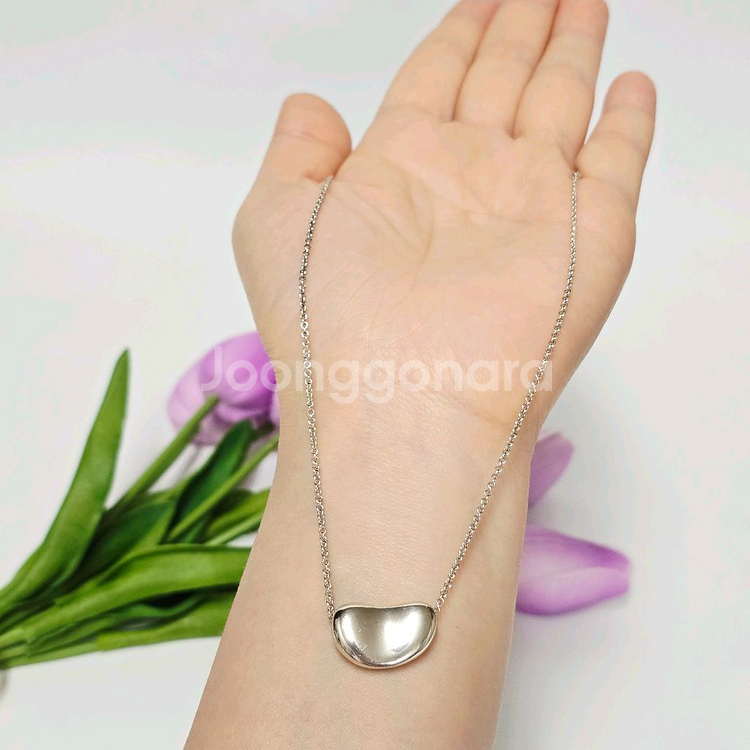 티파니앤코bean빈목걸이 925실버목걸이 정품 20mm--1