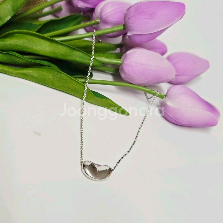 티파니앤코bean빈목걸이 925실버목걸이 정품 20mm--6