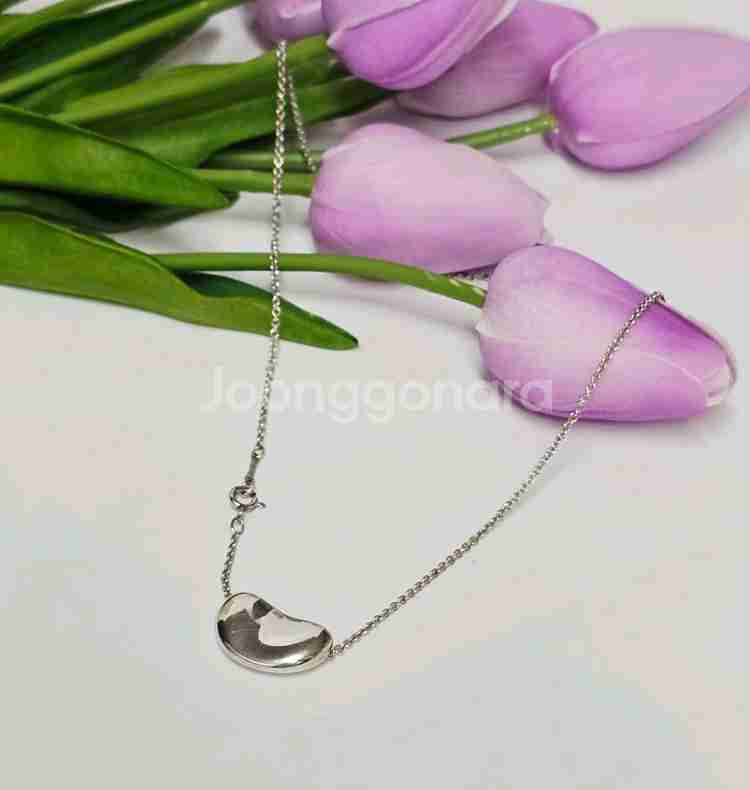 티파니앤코bean빈목걸이 925실버목걸이 정품 20mm--7