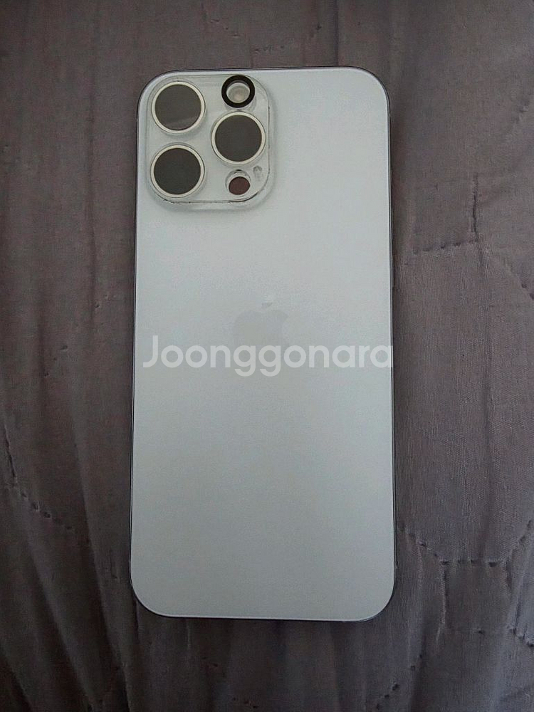 아이폰 16 프로맥스 화이트티타늄 배터리 98--2