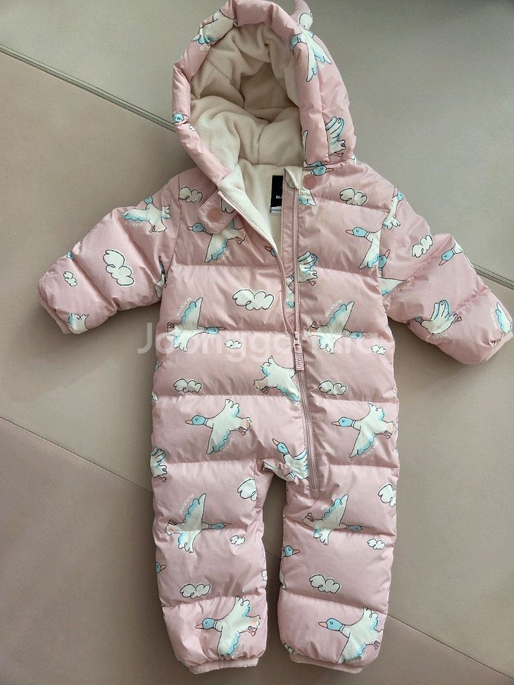 블랙야크 패딩우주복 18m 팔아요--0